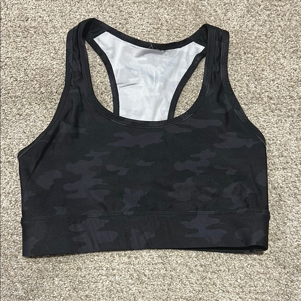 Fabletics Camouflage Sports Bra